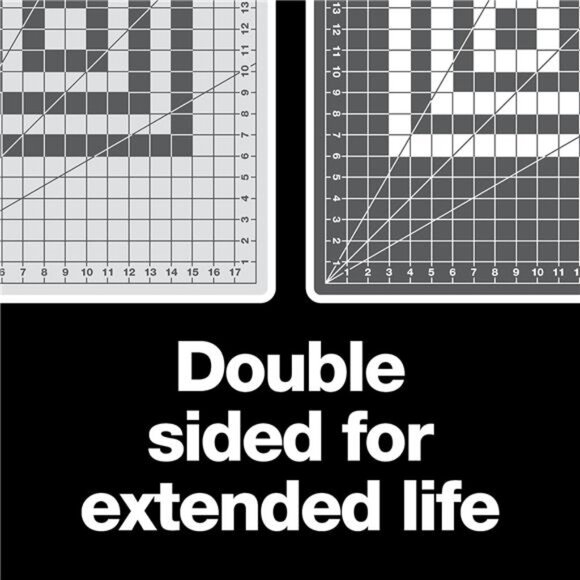 Fiskars Self Healing Cutting Mat for Quilting, Arts and Crafts, 18" x 24" Grid - Picture 6 of 7